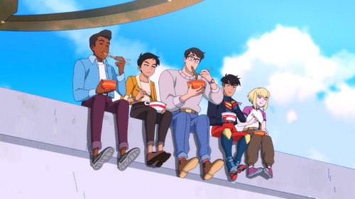My Adventures with Superman Season 3 Episode 4 - Guess Who's Slammin' to Dinner?
