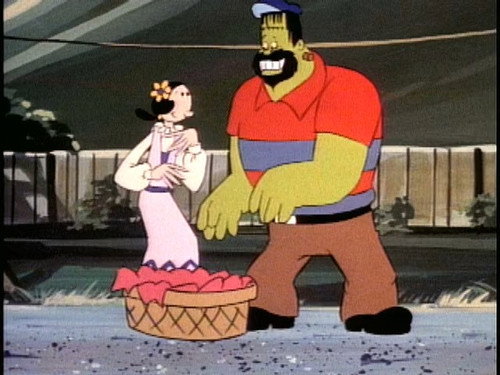 Popeye Meets the Blutostein Monster still