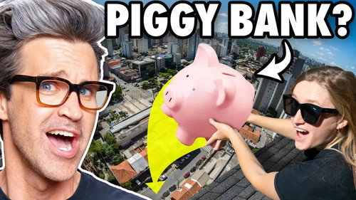 We Throw Things Off The Roof (Game) still