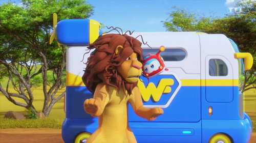 Super Wings Season 7 Episode 14 - Itchy Lion Rescue