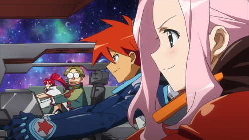 Gurren Lagann Season 1 Episode 26 - Let's Go, Buddy