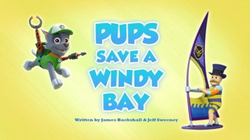 Pups Save a Windy Bay still