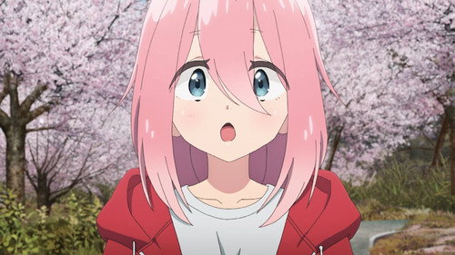 Laid-Back Camp Season 3 Episode 9 - Touring and Checking Out the Cherry Blossoms