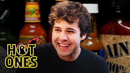 Hot Ones Season 11 Episode 6 - David Dobrik Experiences Real Pain While Eating Spicy Wings