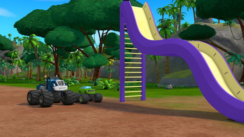 Super Slide Trophy still