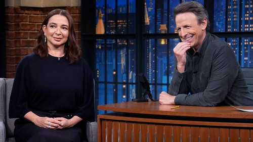 Late Night with Seth Meyers Season 13 Episode 16 - Maya Rudolph, Adam Pally