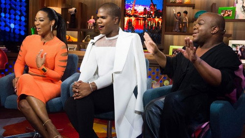 Derek J, Kenya Moore & Miss Lawrence still
