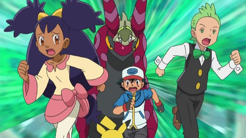 Pokémon Season 14 Episode 9 - The Bloom Is on Axew!
