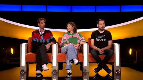 De Slimste Mens ter Wereld Season 22 Episode 1 - Daan Alferink, Tess Elst and Xander De Rycke