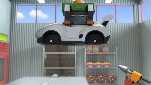 Super Wings Season 4 Episode 3 - Car Factory Chaos