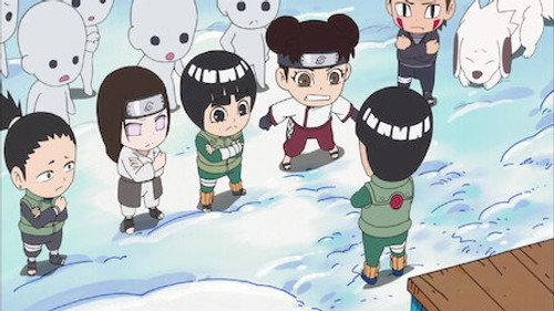 NARUTO Spin-Off: Rock Lee & His Ninja Pals Season 1 Episode 45 - A Firey Snow Sculpting Contest! / The Battlefield called Valentine's Day!