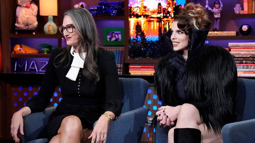 Jenna Lyons and Julia Fox still