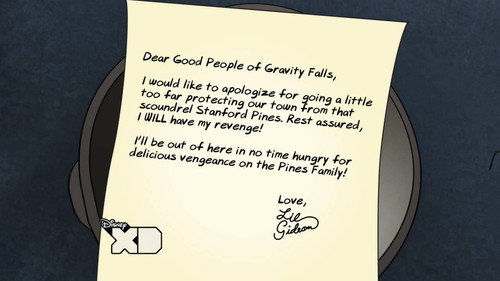 Creepy Letters from Lil Gideon - Revenge still