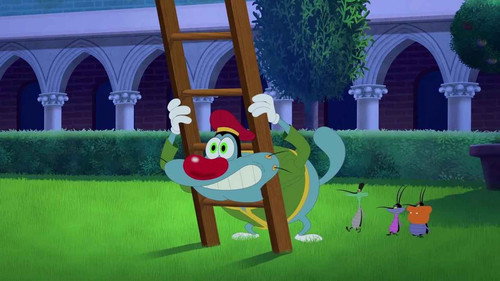 Oggy and the Cockroaches Season 6 Episode 93 - Jackoromeo and Bobette