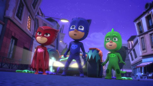 PJ Masks Season 1 Episode 38 - Catboy and the Sticky Splat Slingshot