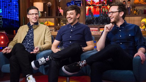 Andy Samberg, Akiva Schaffer & Jorma Taccone still