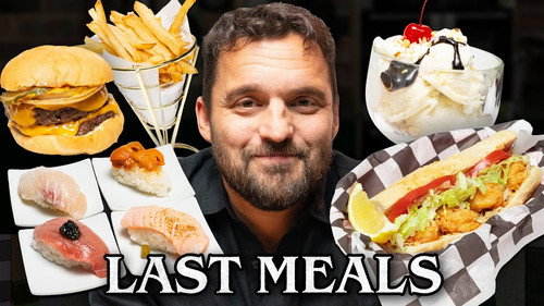 Last Meals Season 2 Episode 2 - Jake Johnson Eats His Last Meal