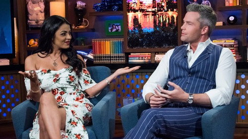 Golnesa "GG" Gharachedaghi & Ryan Serhant still
