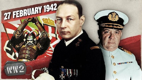 World War Two Season 4 Episode 9 - Week 131 - Japan Destroys Allied Armada in Biggest Naval Battle in Decades - WW2 - February 27, 1942