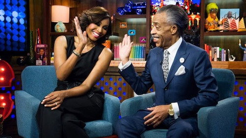 Rev. Al Sharpton & Cynthia Bailey still