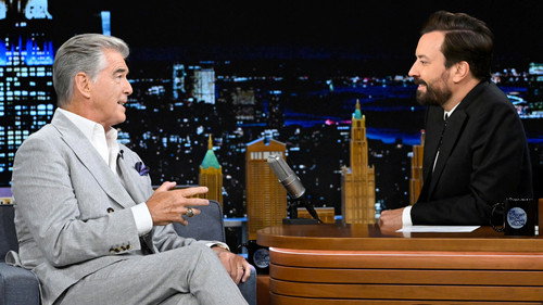 The Tonight Show Starring Jimmy Fallon Season 10 Episode 17 - Pierce Brosnan, Charlie Puth, Kate del Castillo