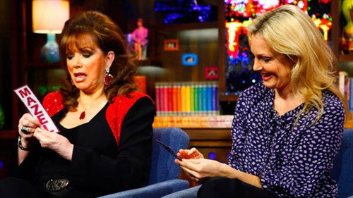 Jackie Collins and Ali Wentworth still