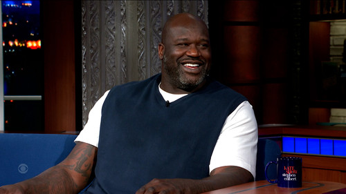 The Late Show with Stephen Colbert Season 7 Episode 113 - Shaquille O'Neal, Mayim Bialik
