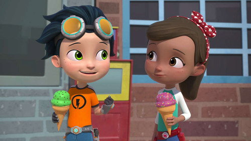 Rusty and Captain Scoops still