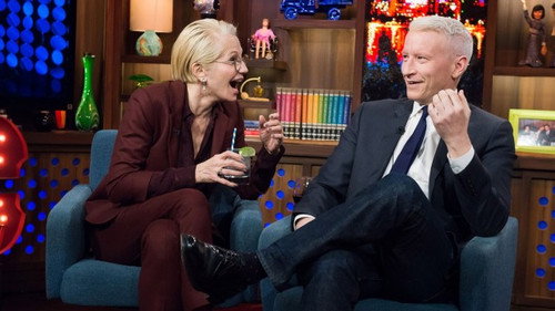 Anderson Cooper & Ellen Barkin still