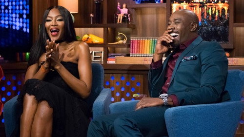 Naomi Campbell & Morris Chestnut still