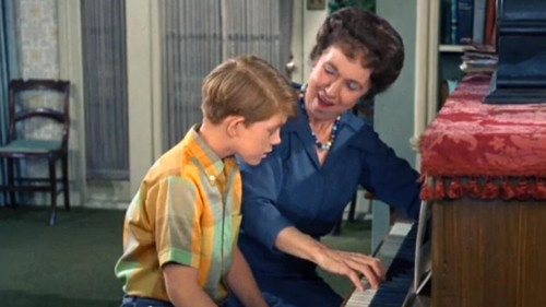 Opie's Piano Lesson still