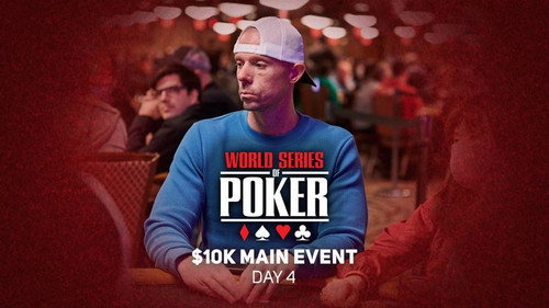 WSOP 2021 Main Event Day 4 still