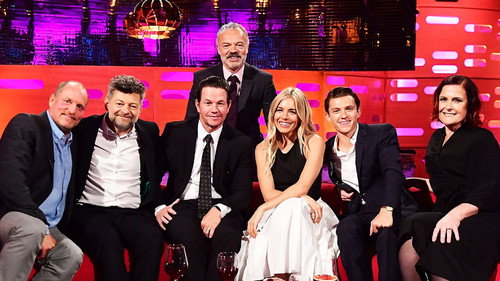 The Graham Norton Show Season 21 Episode 11 - Mark Wahlberg, Tom Holland, Woody Harrelson, Andy Serkis