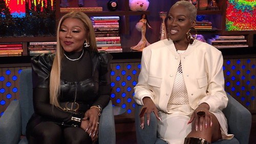 LaTocha Scott-Bivens and Cheryl "Coko" Gamble still