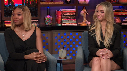 Tumi Mhlongo and Corinne Olympios still