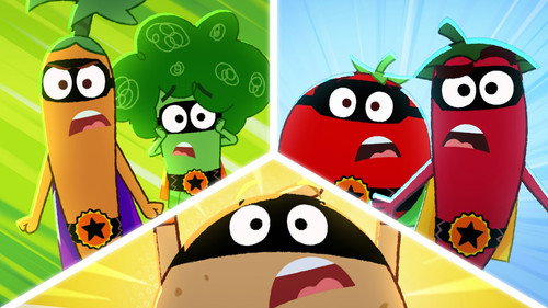 Supertato Season 4 Episode 3 - Freezy Sprinklers