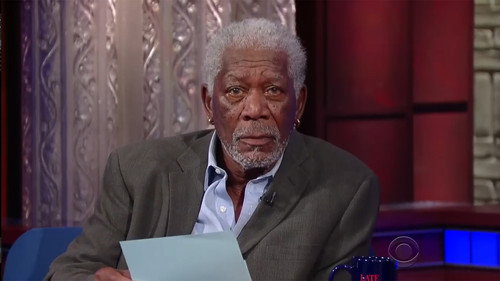 The Late Show with Stephen Colbert Season 1 Episode 19 - Morgan Freeman, Ruth Wilson, Sean Murray