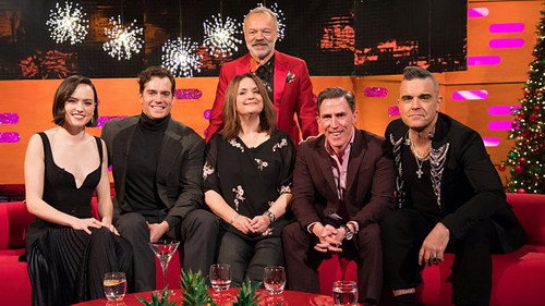 The Graham Norton Show Season 26 Episode 12 - Daisy Ridley, John Boyega, Henry Cavill, Ruth Jones, Rob Brydon, Robbie Williams