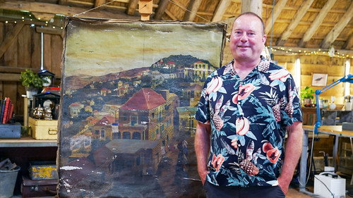 The Repair Shop Season 9 Episode 9 - Lebanese Landscape Painting