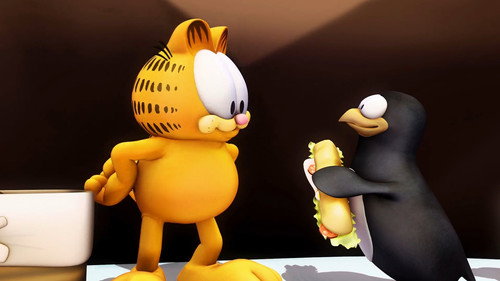 The Garfield Show Season 4 Episode 1 - The Lion Queen - Zoo Melody (1)