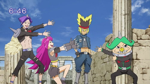 Zoids Wild Season 1 Episode 4 - Formidable Enemies! Death Metal's Big Four