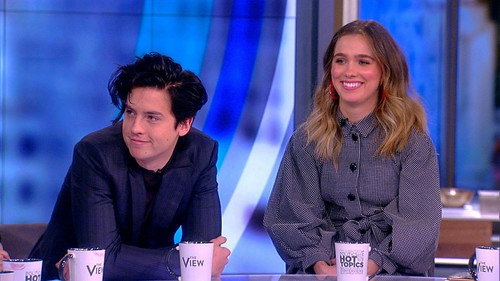 Cole Sprouse & Haley Lu Richardson still