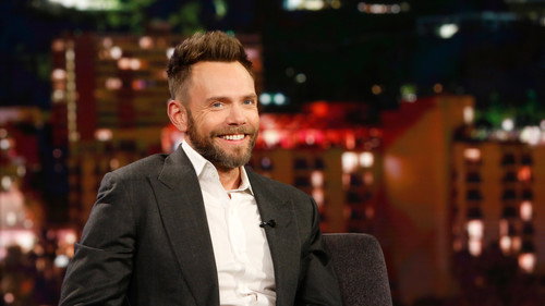 Joel McHale, Betty Gilpin, Musical Guest Santana still