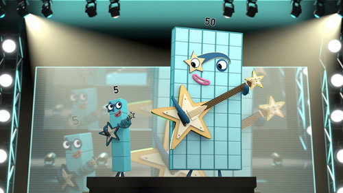 Numberblocks Season 8 Episode 26 - You're Five Ones and I'm Five Tens