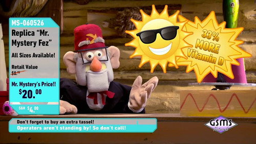 Shop at Home with Mr. Mystery - Fez still