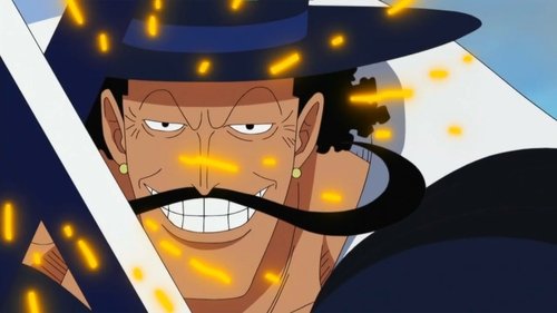 The Great Swordsman Mihawk! Luffy Comes Under the Attack of the Black Sword! still