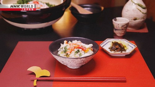 Dining with the Chef Season 12 Episode 14 - Authentic Japanese Cooking: Crab and Mitsuba Herb Rice