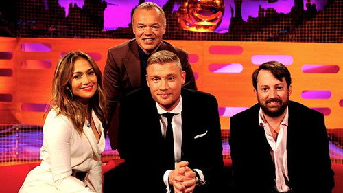 The Graham Norton Show Season 13 Episode 9 - Jennifer Lopez, Freddie Flintoff, David Mitchell, the cast of Once