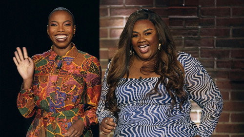 June Diane Raphael, Jessica St. Clair, Sasheer Zamata, Nicole Byer still