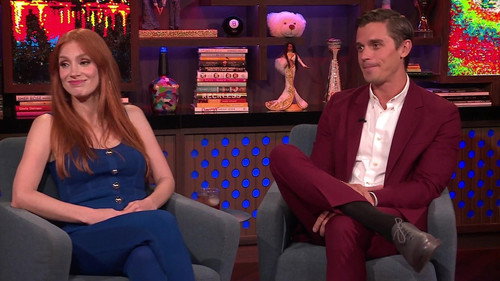 Antoni Porowski and Jessica Chastain still
